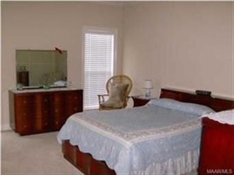 The master suite is large and so serene.