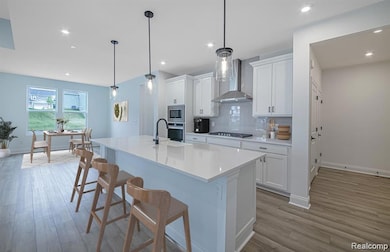 Open Kitchen with Walk-in Pantry