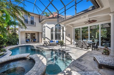 This courtyard pool residence is the perfect backd