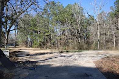 Paved entrance
