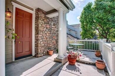 Front Entry with enclosed patio