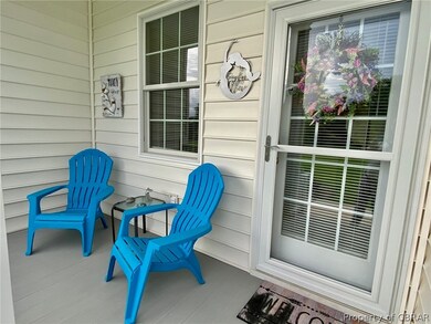 Entry porch to relax and have coffee or cocktail