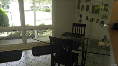 The bright and sunny casual eating area in the kit