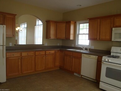 Kitchen has Arched Window which overlooks Great Ro