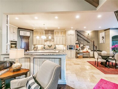 Premium cabinetry throughout kitchen that has roll