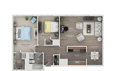 555 Brush St unit 1017, Detroit, MI 48226 - photo 2