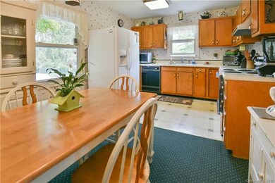 Kitchen with lots of natural light.