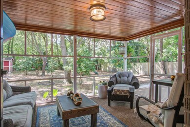 Screened-in porch