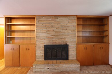 Formal Living Room Fireplace