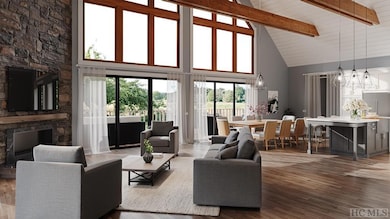Rendering of Living Room