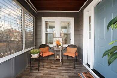 Enclosed porch