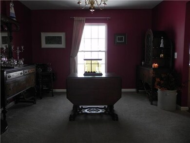 Dining Room. Close up of the elegant and dramatic 