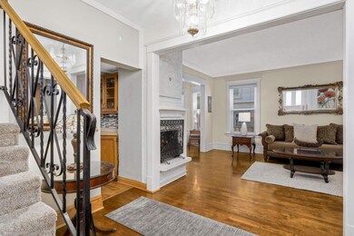 Entry to living room