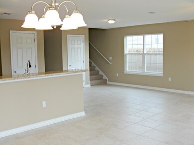 Looking in from the French Doors