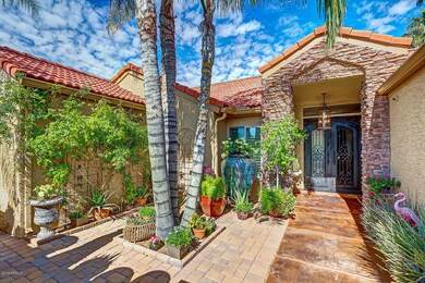 Front courtyard
