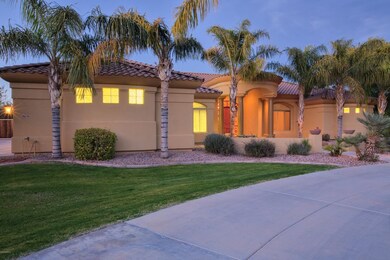 Front with garage view