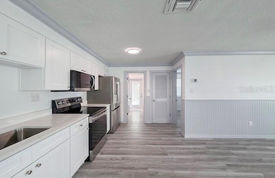 brand new kitchen and waynes coating on walls