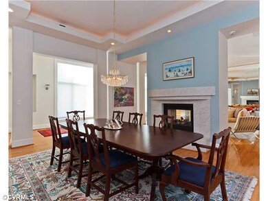 Dining Room - Trey Ceiling with Cove Lighting, Har