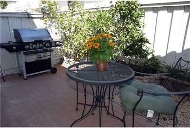 Lovely brick patio with your own citrus trees