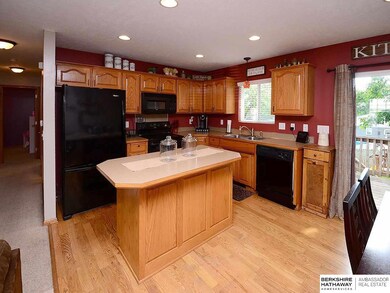 Large Center Island, Newer Sink, Faucet, Cabinet Hardware