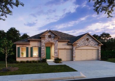 Artist Rendering at Dusk-Model home - actual features may vary.