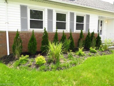 Beautifully landscaped front garden
