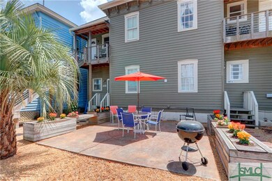 Shared patio space
