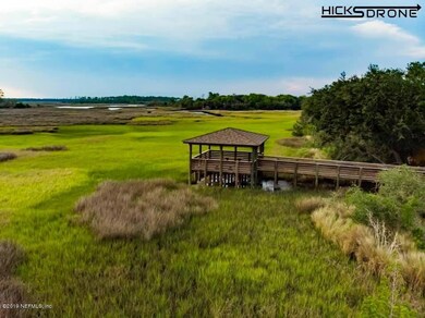 Marsh lookout just down the street