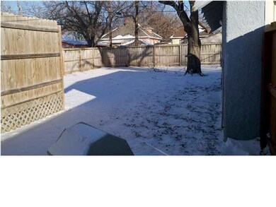 FENCED IN BACK YARD