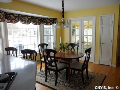 Kitchen KITCHEN DINING AREA WITH DOORS LEADING TO 