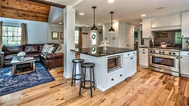 Kitchen Open To Family Room