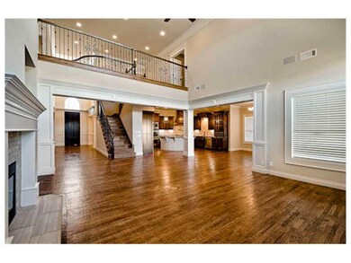 Living Room. Living room has catwalk overlook and