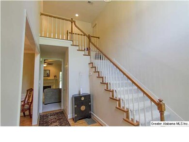 Beautiful stairs in the foyer