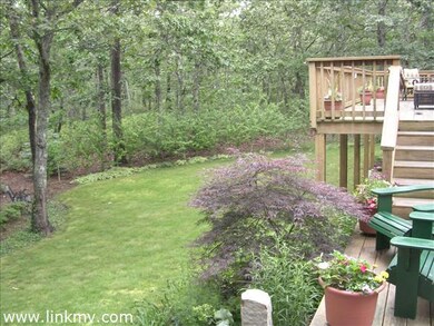 Very private rear yard