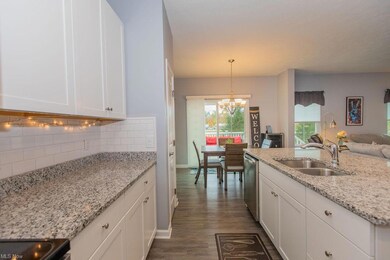 Kitchen with stainless steel dishwasher, white cab