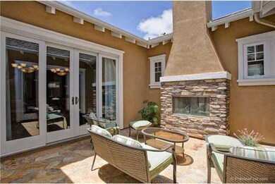 PRIVATE COURTYARD with  Fireplace