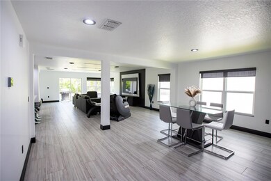 Living and dinning area