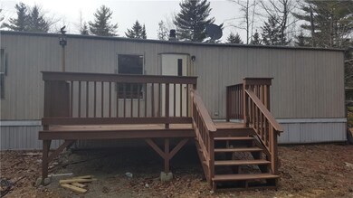 A large back porch for summer...