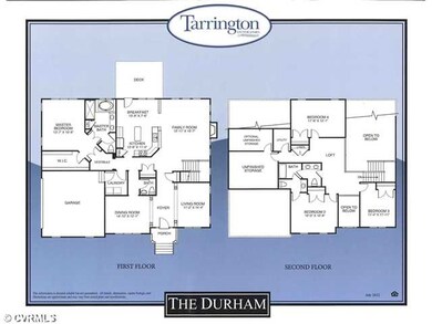 1st Floor Plan - 1st and 2nd Floor Plans