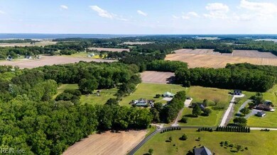 Front ariel view of property