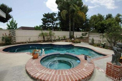 Inviting private pool and Jacuzzi