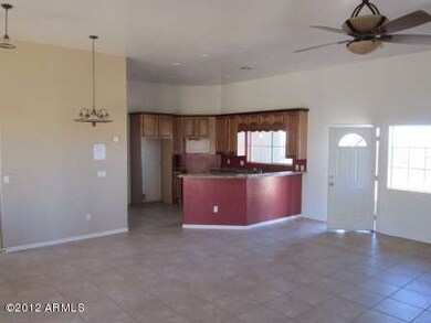 Kitchen from living room