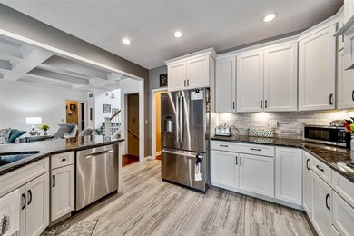 Gourmet kitchen with high end appliances