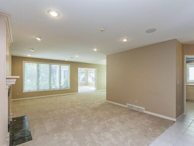 Another angle of the living room dining room and 4