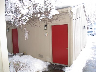 Door to garage