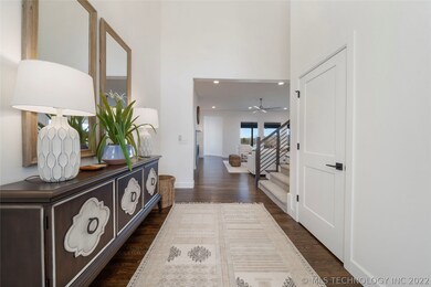 View from front door into Family Room.