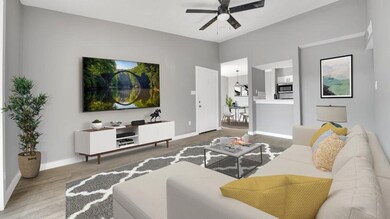 Look at all of that Living space!