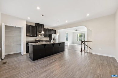 This bright and airy kitchen seamlessly blends wit