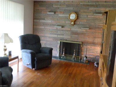 Living Room w/Hardwood Floor, WBFP - never been us