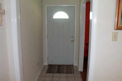 Front Entry with Tile Floor
